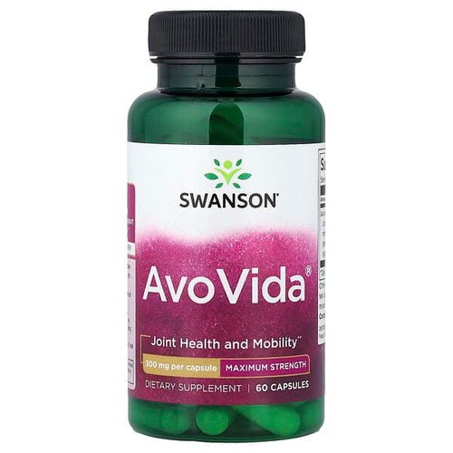 <img alt="Swanson Vitamins, AvoVida, Maximum Strength, 300 mg, 60 Capsules" title="Swanson Vitamins, AvoVida, Maximum Strength, 300 mg, 60 Capsules,087614023717"