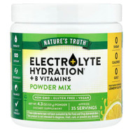 <img alt="Natures Truth, Electrolyte Hydration + B Vitamins, Powder Mix, Lemon, 4.3 oz (121 g)" title="Natures Truth, Electrolyte Hydration + B Vitamins, Powder Mix, Lemon, 4.3 oz (121 g),840093122179"