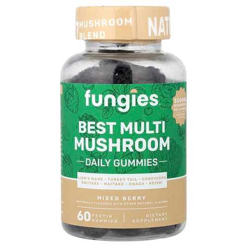 <img alt="Fungies, Best Multi Mushroom Daily Gummies, Mixed Berry, 60 Pectin Gummies" title="Fungies, Best Multi Mushroom Daily Gummies, Mixed Berry, 60 Pectin Gummies,850051627196"