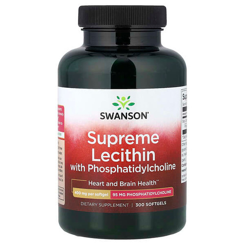<img alt="Swanson Vitamins, Supreme Lecithin with Phosphatidylcholine, 300 Softgels" title="Swanson Vitamins, Supreme Lecithin with Phosphatidylcholine, 300 Softgels,087614117034"
