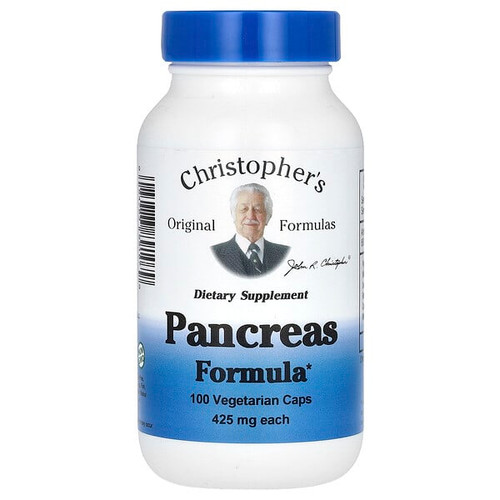 <img alt="Christophers Original Formulas, Pancreas Formula, 100 Vegetarian Caps" title="Christophers Original Formulas, Pancreas Formula, 100 Vegetarian Caps,084783891079"