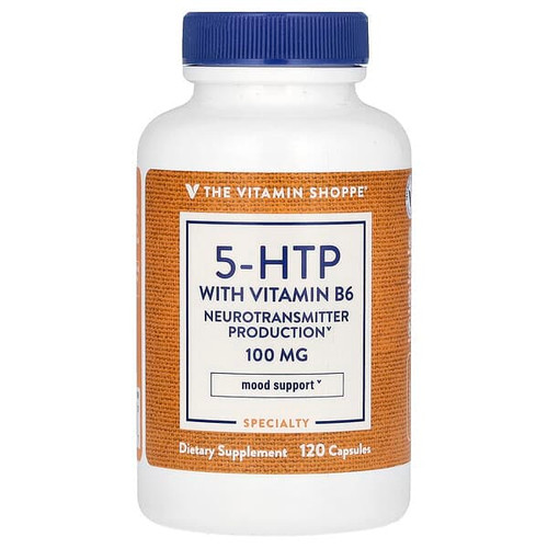 <img alt="The Vitamin Shoppe, 5-HTP With Vitamin B6, 120 Capsules" title="The Vitamin Shoppe, 5-HTP With Vitamin B6, 120 Capsules,766536022847"