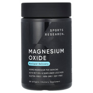 <img alt="Sports Research, Magnesium Oxide, 420 mg, 90 Softgels" title="Sports Research, Magnesium Oxide, 420 mg, 90 Softgels,023249092223"
