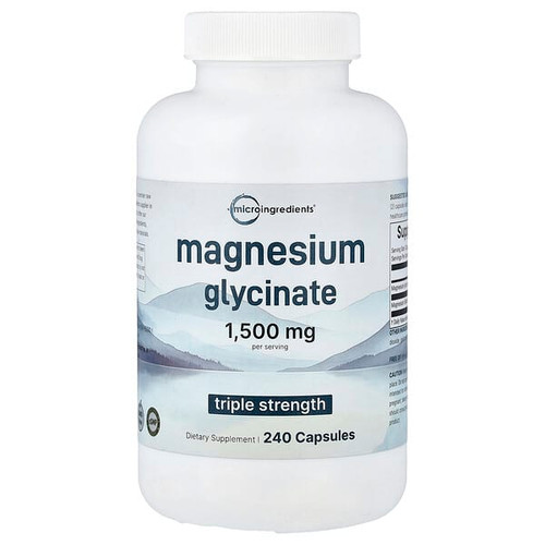 <img alt="Micro Ingredients, Magnesium Glycinate, 240 Capsules" title="Micro Ingredients, Magnesium Glycinate, 240 Capsules,850069023881"