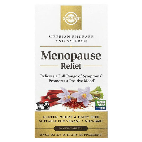 <img alt="Solgar, Menopause Relief, 30 Mini-Tablets" title="Solgar, Menopause Relief, 30 Mini-Tablets,033984005891"