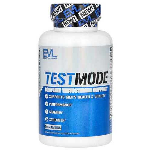 <img alt="EVLution Nutrition, TestMode, Complete Testosterone Support, 100 Veggie Capsules" title="EVLution Nutrition, TestMode, Complete Testosterone Support, 100 Veggie Capsules,818901029859"