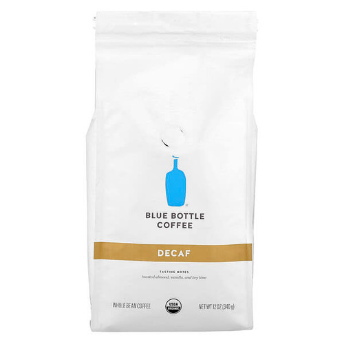 <img alt="Blue Bottle Coffee, Coffee, Whole Bean, Decaf, 12 oz (340 g)" title="Blue Bottle Coffee, Coffee, Whole Bean, Decaf, 12 oz (340 g),810471033328"