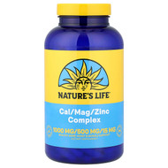 <img alt="Natures Life, Cal-Mag-Zinc Complex, 250 Capsules" title="Natures Life, Cal-Mag-Zinc Complex, 250 Capsules,040647004313"