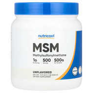 <img alt="Nutricost, MSM, Unflavored, 17.9 oz (500 g)" title="Nutricost, MSM, Unflavored, 17.9 oz (500 g),810139573142"