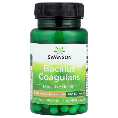 <img alt="Swanson Vitamins, Bacillus Coagulans, 6 Billion CFU, 60 Vegan Caps" title="Swanson Vitamins, Bacillus Coagulans, 6 Billion CFU, 60 Vegan Caps,087614190235"