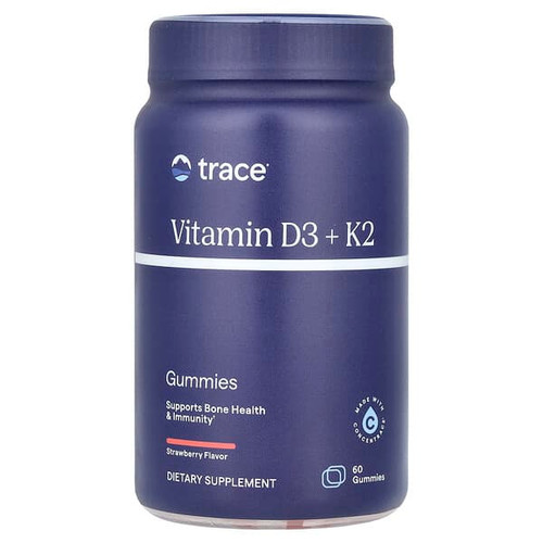 <img alt="Trace, Vitamin D3 + K2 Gummies, Strawberry, 60 Gummies" title="Trace, Vitamin D3 + K2 Gummies, Strawberry, 60 Gummies,878941007545"