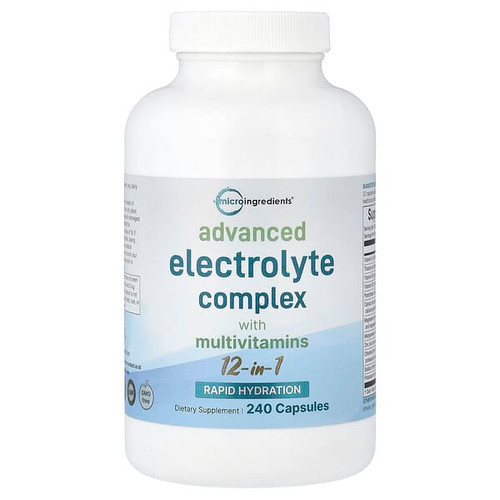 <img alt="Micro Ingredients, Advanced Electrolyte Complex With Multivitamins, 240 Capsules" title="Micro Ingredients, Advanced Electrolyte Complex With Multivitamins, 240 Capsules,850077801204"