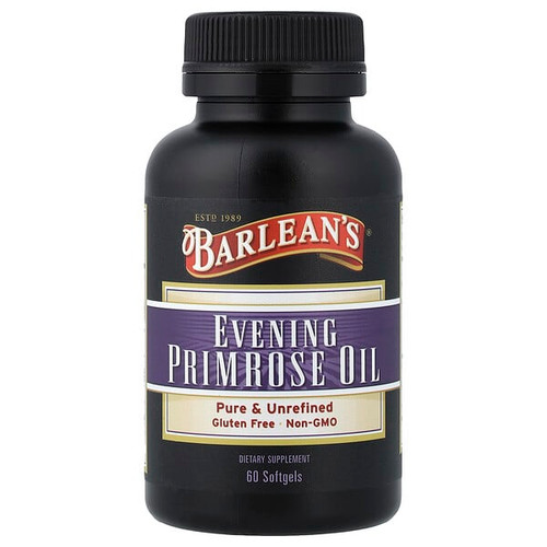 <img alt="Barleans, Evening Primrose Oil, 60 Softgels" title="Barleans, Evening Primrose Oil, 60 Softgels,705875100175"