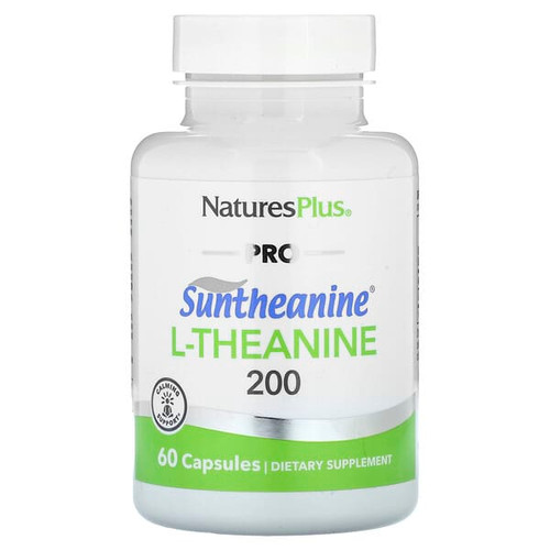 <img alt="NaturesPlus, Pro, Suntheanine L-Theanine 200, 60 Capsules (100 mg per Capsule)" title="NaturesPlus, Pro, Suntheanine L-Theanine 200, 60 Capsules (100 mg per Capsule),097467051683"