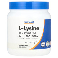 <img alt="Nutricost, L-Lysine, Unflavored, 17.9 oz (500 g)" title="Nutricost, L-Lysine, Unflavored, 17.9 oz (500 g),810139573494"