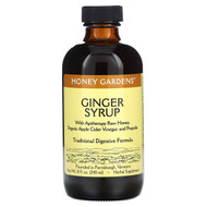 <img alt="Honey Gardens, Ginger Syrup, 8 fl oz (240 ml)" title="Honey Gardens, Ginger Syrup, 8 fl oz (240 ml),022318871820"