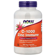 <img alt="Now Foods, C-1000 Zinc Immune, 180 Veg Capsules" title="Now Foods, C-1000 Zinc Immune, 180 Veg Capsules,733739006950"