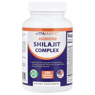 <img alt="Vitamatic, Shilajit Complex, 120 Vegetarian Capsules" title="Vitamatic, Shilajit Complex, 120 Vegetarian Capsules,810078475408"