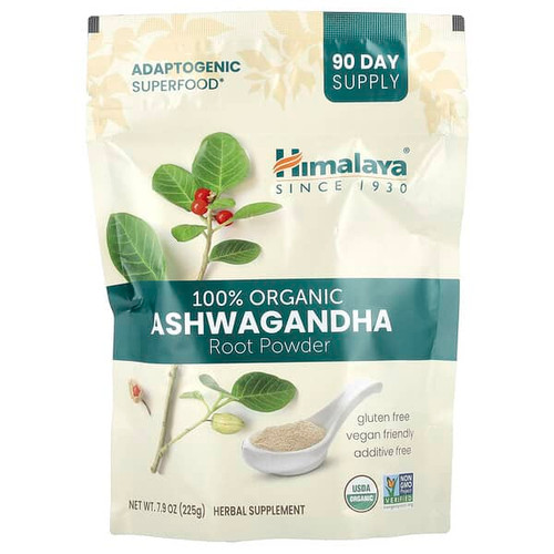 <img alt="Himalaya, 100% Organic Ashwagandha Root Powder, 7.9 oz (225 g)" title="Himalaya, 100% Organic Ashwagandha Root Powder, 7.9 oz (225 g),605069066495"