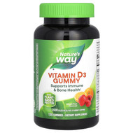 <img alt="Natures Way, Vitamin D3 Gummy, Mixed Fruit, 120 Gummies (25 mcg (1,000 IU) per Gummy)" title="Natures Way, Vitamin D3 Gummy, Mixed Fruit, 120 Gummies (25 mcg (1,000 IU) per Gummy),033674136089"