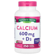 <img alt="Natures Truth, Calcium + D3, 250 Coated Caplets" title="Natures Truth, Calcium + D3, 250 Coated Caplets,840093105950"