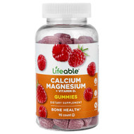 <img alt="Lifeable, Calcium Magnesium + Vitamin D3 Gummies, Raspberry, 90 Gummies" title="Lifeable, Calcium Magnesium + Vitamin D3 Gummies, Raspberry, 90 Gummies,850023062345"