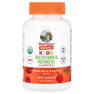 <img alt="MaryRuths, Organic Kids Multivitamin & Postbiotics Gummies, Mixed Berry & Cherry, 60 Gummies" title="MaryRuths, Organic Kids Multivitamin & Postbiotics Gummies, Mixed Berry & Cherry, 60 Gummies,810104620314"