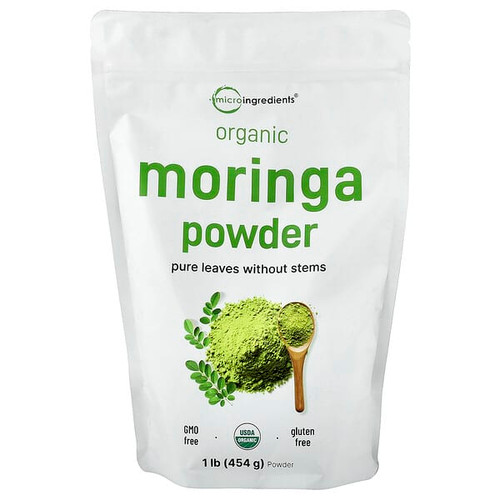 <img alt="Micro Ingredients, Organic Moringa Powder, 1 lb (454 g)" title="Micro Ingredients, Organic Moringa Powder, 1 lb (454 g),850069023720"