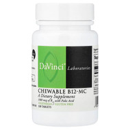 <img alt="DaVinci Laboratories, Chewable B12-MC, 100 Tablets" title="DaVinci Laboratories, Chewable B12-MC, 100 Tablets,026664211514"