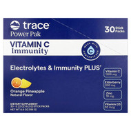 <img alt="Trace, Power Pak, Vitamin C Immunity, Orange Pineapple, 30 Stick Packs, 0.22 oz (6.2 g) Each" title="Trace, Power Pak, Vitamin C Immunity, Orange Pineapple, 30 Stick Packs, 0.22 oz (6.2 g) Each,810201740069"