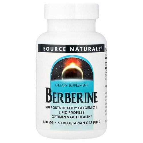<img alt="Source Naturals, Berberine, 500 mg, 60 Vegetarian Capsules" title="Source Naturals, Berberine, 500 mg, 60 Vegetarian Capsules,021078027836"
