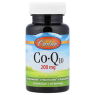 <img alt="Carlson, CoQ10, 200 mg, 30 Soft Gels" title="Carlson, CoQ10, 200 mg, 30 Soft Gels,088395082504"
