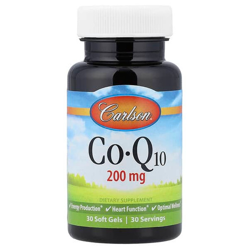 <img alt="Carlson, CoQ10, 200 mg, 30 Soft Gels" title="Carlson, CoQ10, 200 mg, 30 Soft Gels,088395082504"
