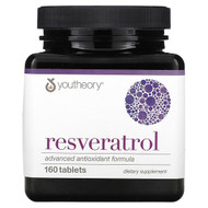 <img alt="Youtheory, Resveratrol, 160 Tablets" title="Youtheory, Resveratrol, 160 Tablets,853244003098"