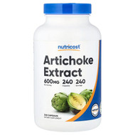 <img alt="Nutricost, Artichoke Extract, 600 mg, 240 Capsules" title="Nutricost, Artichoke Extract, 600 mg, 240 Capsules,810014673943"