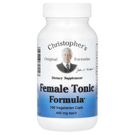 <img alt="Christophers Original Formulas, Female Tonic Formula, 440 mg, 100 Vegetarian Caps" title="Christophers Original Formulas, Female Tonic Formula, 440 mg, 100 Vegetarian Caps,084783891147"