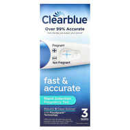 <img alt="Clearblue, Fast & Accurate, Rapid Detection Pregnancy Test, 3 Tests" title="Clearblue, Fast & Accurate, Rapid Detection Pregnancy Test, 3 Tests,633472222788"