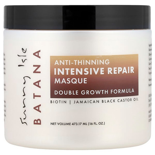 <img alt="Sunny Isle, Batana, Anti-Thinning Intensive Repair Masque, 16 fl oz (473.17 ml)" title="Sunny Isle, Batana, Anti-Thinning Intensive Repair Masque, 16 fl oz (473.17 ml),850054732651"