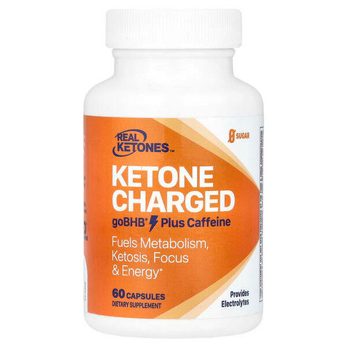 <img alt="Real Ketones, Ketone Charged, goBHB Plus Caffeine, 60 Capsules" title="Real Ketones, Ketone Charged, goBHB Plus Caffeine, 60 Capsules,850001988506"