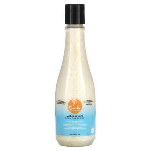<img alt="Curls, Curlicious Curls, Sulfate Free Cleanser, 8 fl oz (240 ml)" title="Curls, Curlicious Curls, Sulfate Free Cleanser, 8 fl oz (240 ml),859776000024"