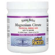 <img alt="Natural Factors, Stress-Relax, Magnesium Citrate Powder, Tropical Drink Mix, 8.8 oz  (250 g)" title="Natural Factors, Stress-Relax, Magnesium Citrate Powder, Tropical Drink Mix, 8.8 oz  (250 g),068958035420"