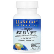 <img alt="Planetary Herbals, Full Spectrum Antler Velvet, 30 Tablets (250 mg per Tablet)" title="Planetary Herbals, Full Spectrum Antler Velvet, 30 Tablets (250 mg per Tablet),021078104537"