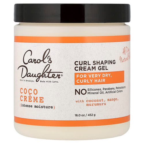 <img alt="Carols Daughter, Coco Creme, Intense Moisture, Curl Shaping Cream Gel, For Very Dry, Curly Hair, 16 oz (452 g)" title="Carols Daughter, Coco Creme, Intense Moisture, Curl Shaping Cream Gel, For Very Dry, Curly Hair, 16 oz (452 g),820645007956"