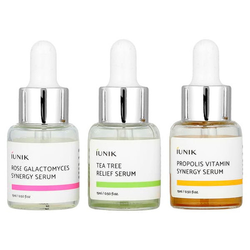<img alt="iUNIK, Daily Serum Trial Kit, 3 Piece Set" title="iUNIK, Daily Serum Trial Kit, 3 Piece Set,8809728080309"