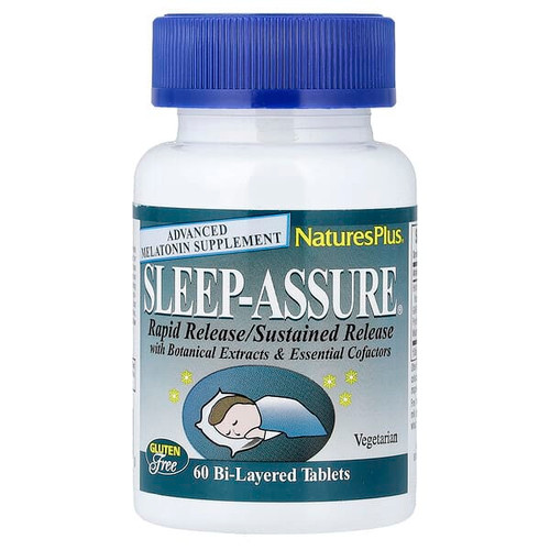 <img alt="NaturesPlus, Sleep Assure, 60 Bi-Layered Tablets" title="NaturesPlus, Sleep Assure, 60 Bi-Layered Tablets,097467047600"