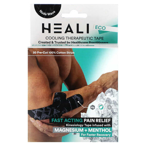 <img alt="Heali Med Corp, Cooling Therapeutic Kinesiology Tape, Black, 20 Pre-Cut 100% Cotton Strips" title="Heali Med Corp, Cooling Therapeutic Kinesiology Tape, Black, 20 Pre-Cut 100% Cotton Strips,628308110025"