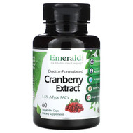 <img alt="Emerald Laboratories, Cranberry Extract, 60 Vegetable Caps" title="Emerald Laboratories, Cranberry Extract, 60 Vegetable Caps,743650001620"