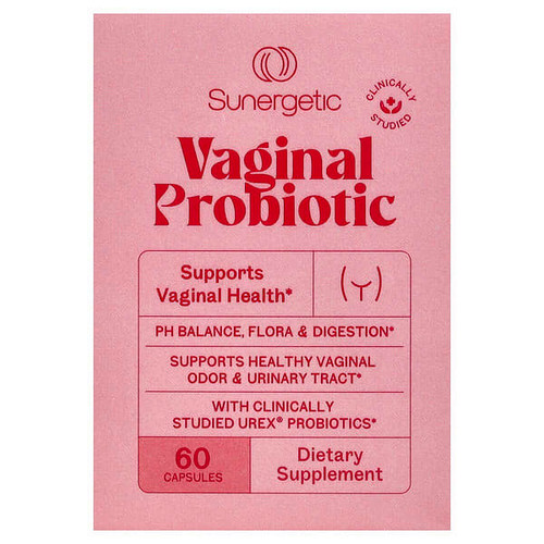 <img alt="Sunergetic, Vaginal Probiotic,  60 Capsules" title="Sunergetic, Vaginal Probiotic,  60 Capsules,852207008712"