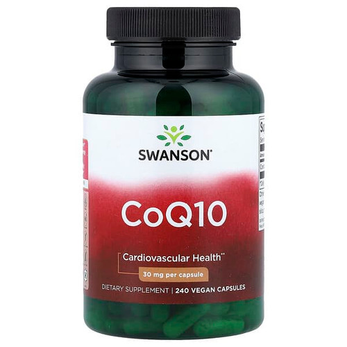 <img alt="Swanson Vitamins, CoQ10, 30 mg, 240 Vegan Capsules" title="Swanson Vitamins, CoQ10, 30 mg, 240 Vegan Capsules,087614017617"