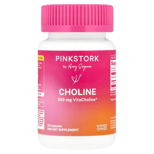 <img alt="Pink Stork, Choline, 550 mg, 30 Capsules" title="Pink Stork, Choline, 550 mg, 30 Capsules,850060769016"